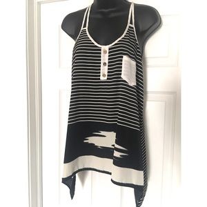 Spaghetti Strap Tunic Top
